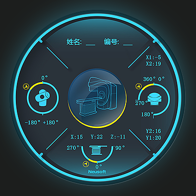 医疗直线加速器系统UI设计